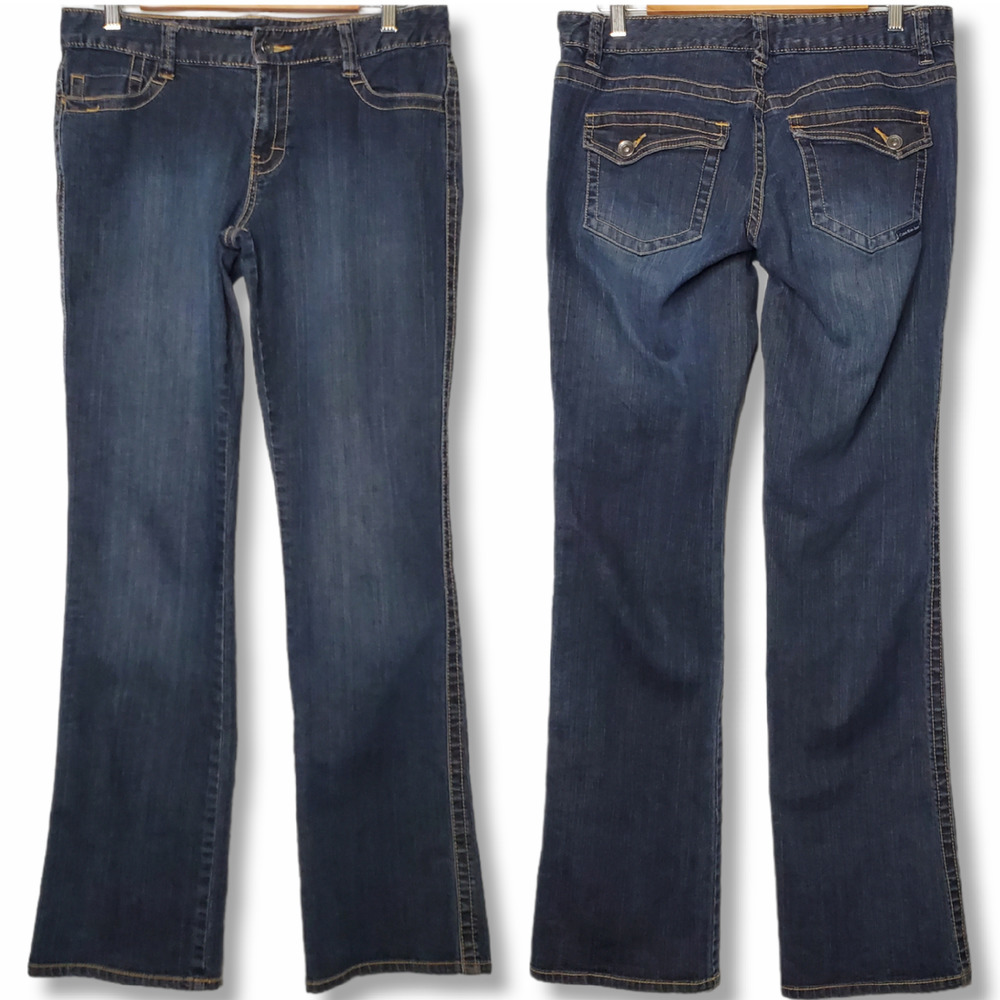 Calvin Klein Jeans Midwash Boot Cut Jeans Sz 8